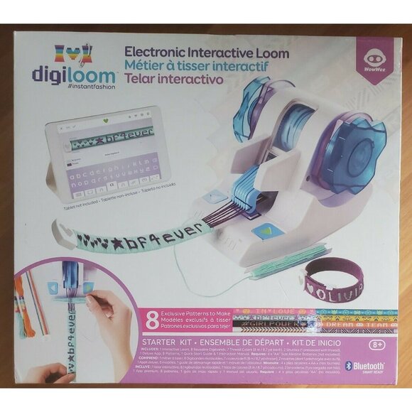 Wowwee Digiloom Electronic Interactive Loom Starter Kit Create & Weave Bracelets - Picture 1 of 8